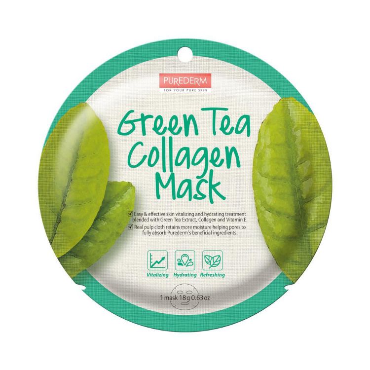 Picture of COLLAGEN GREEN TEA CIRCLE MASK