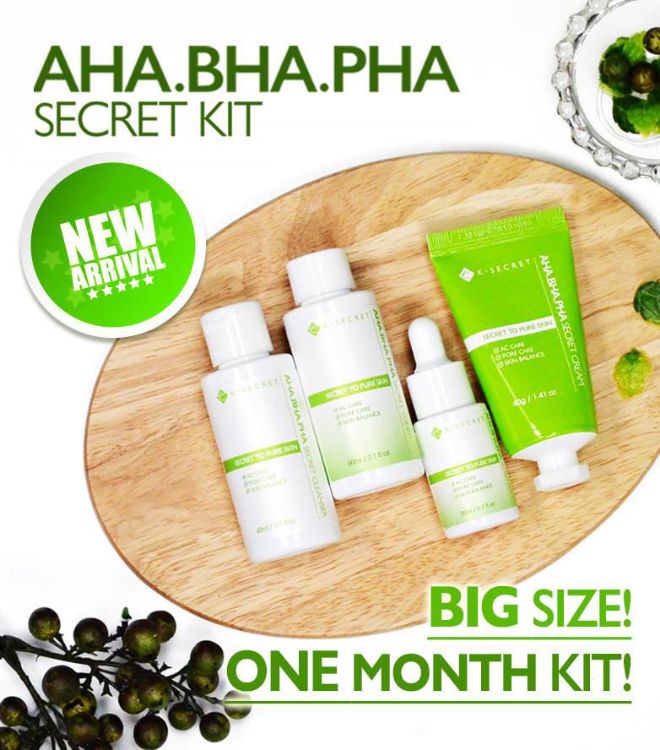 Picture of [BOGO] K-SECRET's AHA.BHA.PHA SECRET KIT (Secret to pure skin)