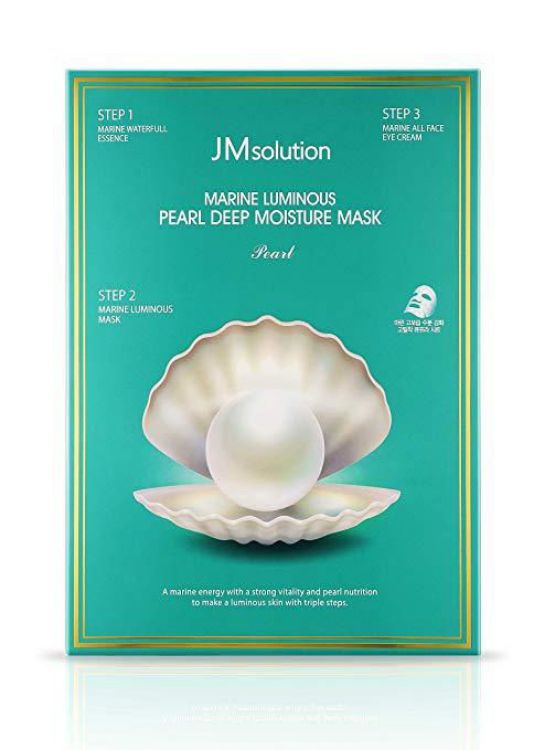 Picture of JM SOLUTION Marine Luminous Pearl Deep Moisture Mask (10 Sheets)