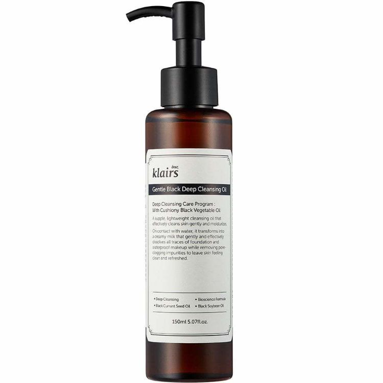 Picture of DEAR KLAIRS Gentle Black Deep Cleansing Oil