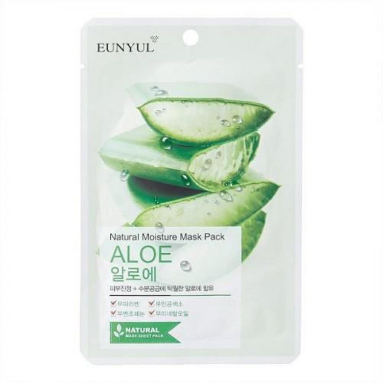 Picture of [BUY 10 GET 10 FREE] EUNYUL Natural Moisture Mask Pack Aloe