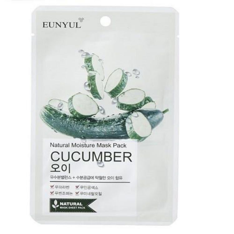 Picture of [BUY 10 GET 10 FREE] EUNYUL Natural Moisture Mask Pack Cucumber