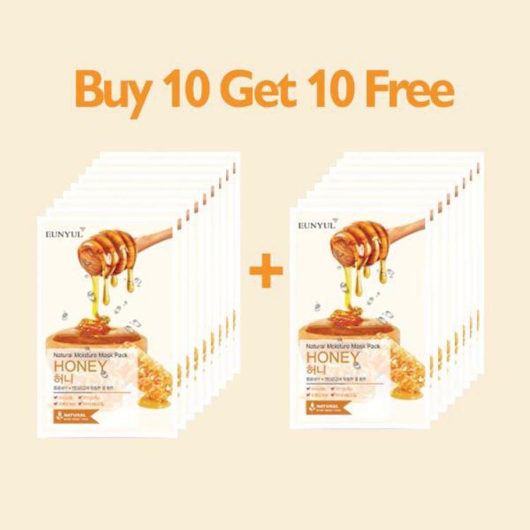 Picture of [BUY 10 GET 10 FREE] EUNYUL Natural Moisture Mask Pack Honey