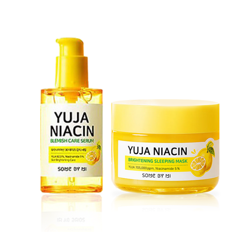 Picture of SOME BY MI Yuja Niacin Serum + Sleeping Mask