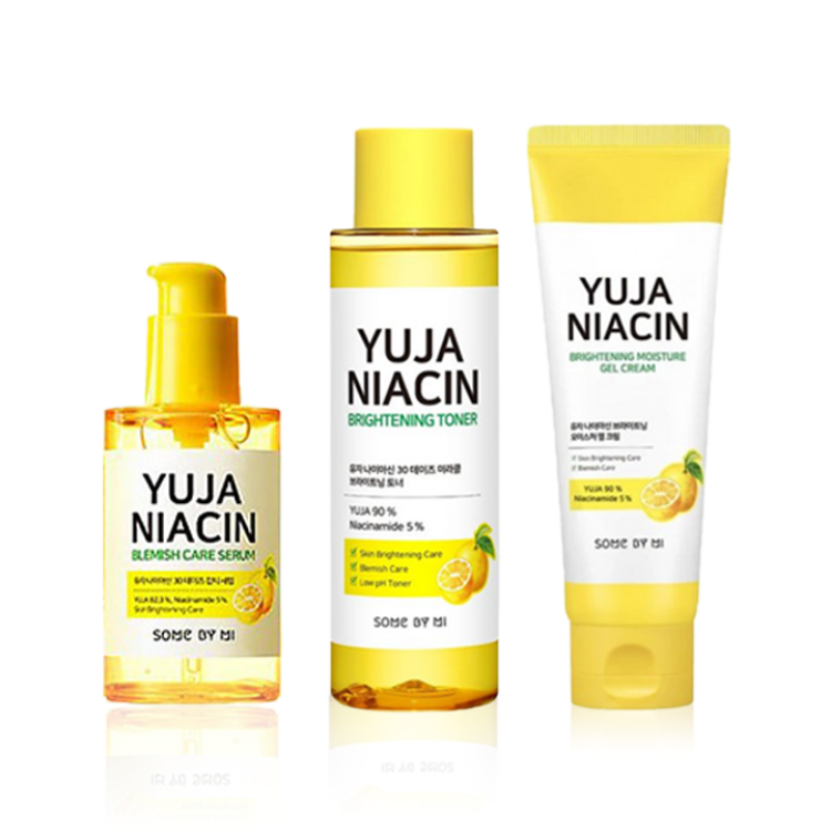 Picture of SOME BY MI Yuja Niacin Toner + Serum + Gel Cream