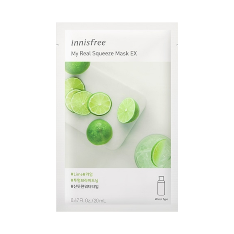 Picture of INNISFREE My Real Squeeze Mask EX -Lime
