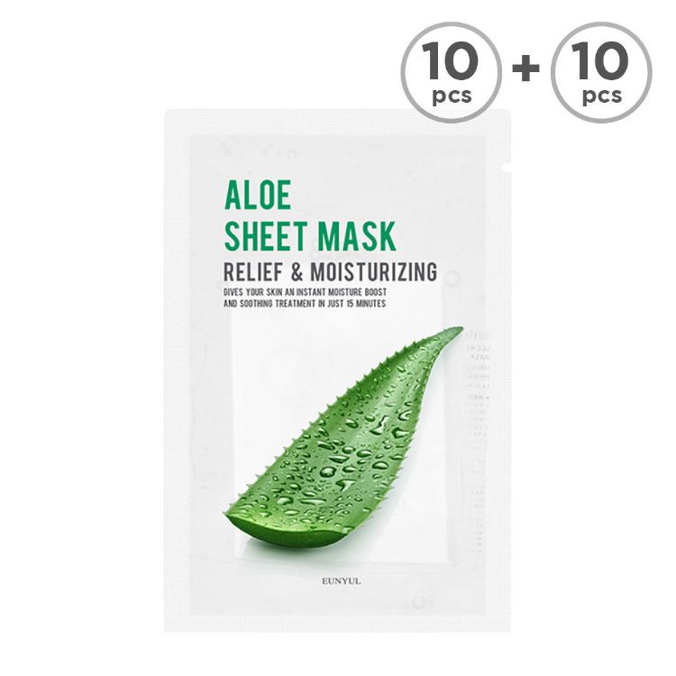 Picture of [BUY 10 GET 10 FREE] EUNYUL Purity Sheet Mask -Aloe