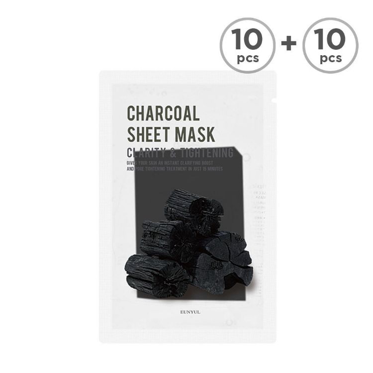 Picture of [BUY 10 GET 10 FREE] EUNYUL Purity Sheet Mask -Charcoal