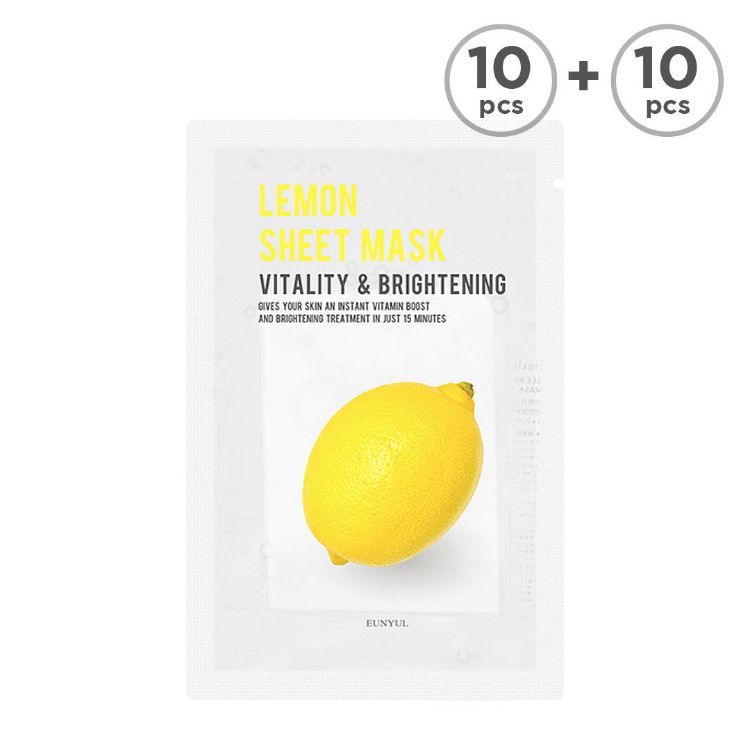 Picture of [BUY 10 GET 10 FREE] EUNYUL Purity Sheet Mask -Lemon