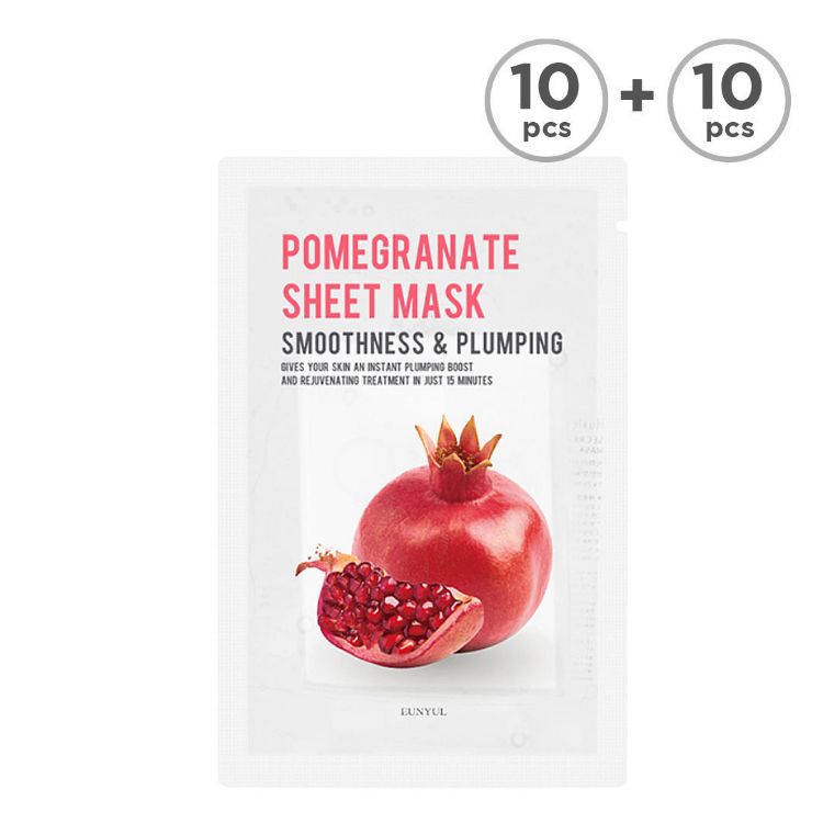 Picture of [BUY 10 GET 10 FREE] EUNYUL Purity Sheet Mask -Pomegranate