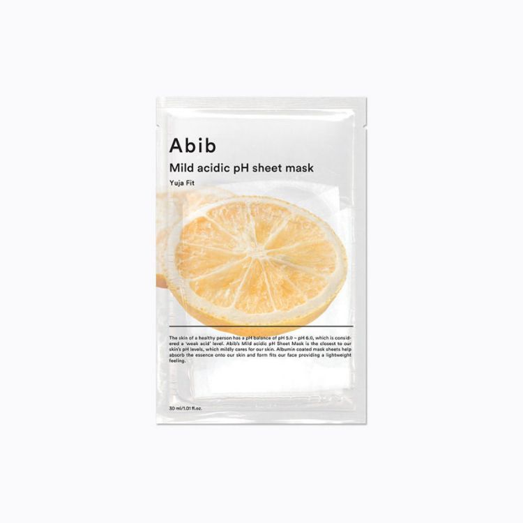 صورة ABIB Mild Acidic pH Sheet Mask Yuja Fit (10ea)
