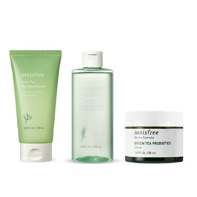 صورة INNISFREE Green Tea Skin Barrier Repair Set