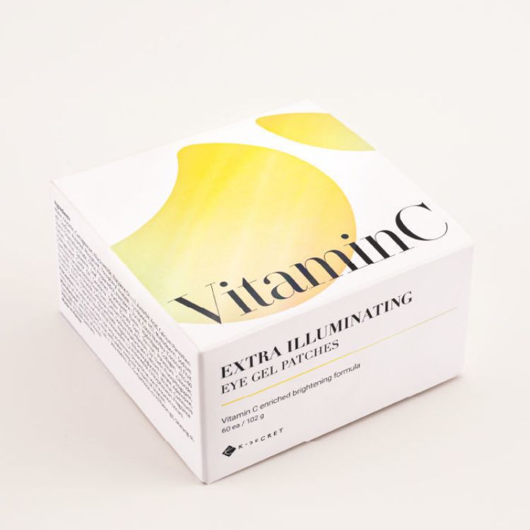 K-SECRET Extra Illuminating Eye Gel Patches (VITAMIN C)