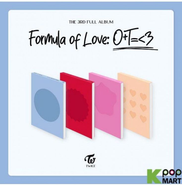 Picture of TWICE - Full Album Vol.3 [Formula of Love: O+T=<3] (Random Ver)