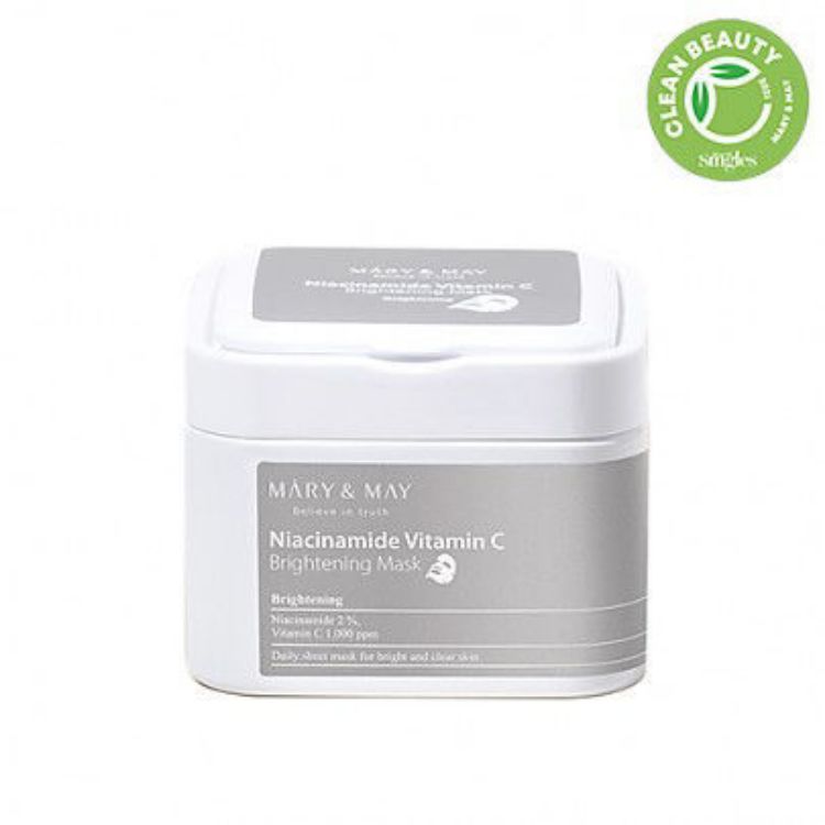 صورة Mary&May Niacinanide Vitamin C Brightening Mask (30ea)