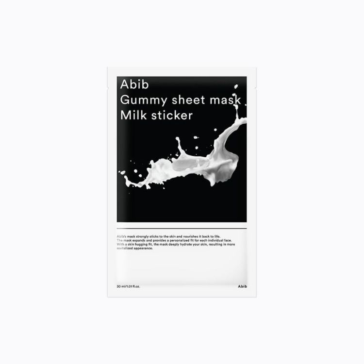 Picture of ABIB Gummy Sheet Mask Milk Sticker 1ea