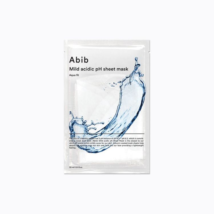 صورة [BOGO] ABIB Mild Acidic pH Sheet Mask Aqua Fit 1ea