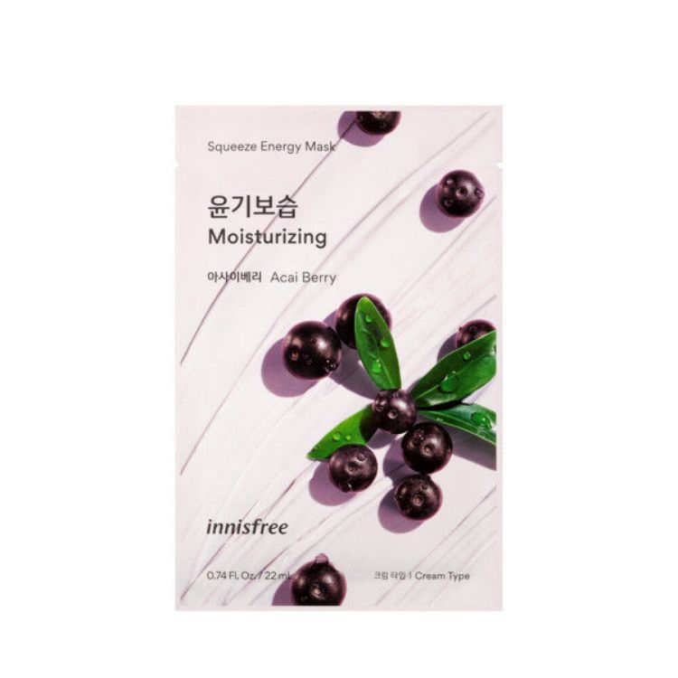 Picture of INNISFREE Squeeze Energy Mask- Acai Berry 22ml