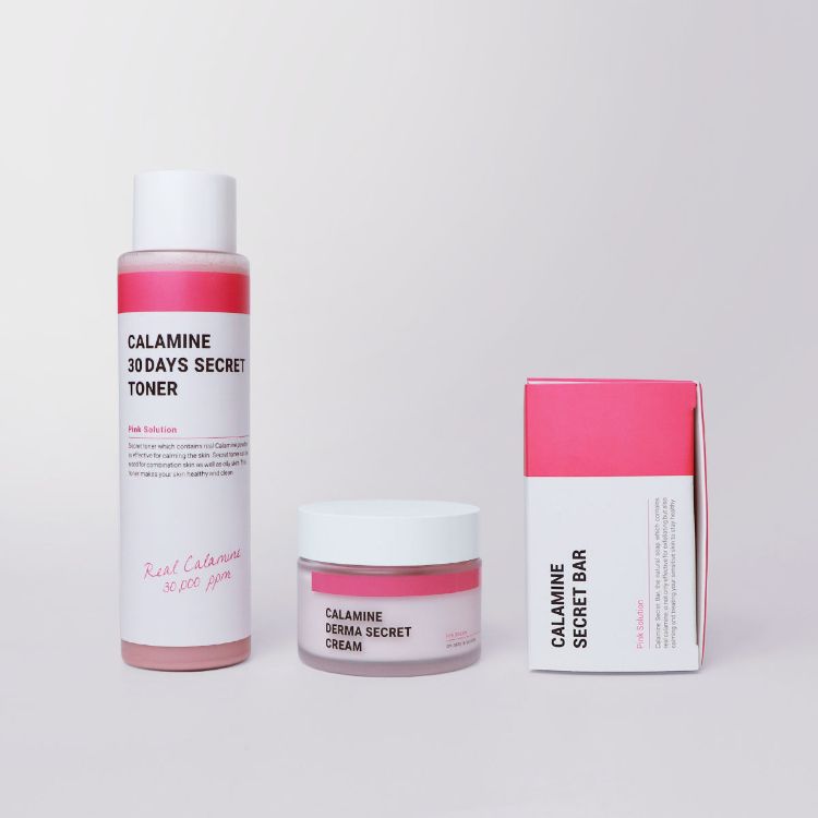 Picture of K-SECRET Calamine A to Z Care Trio ( Toner + Bar + Cream )