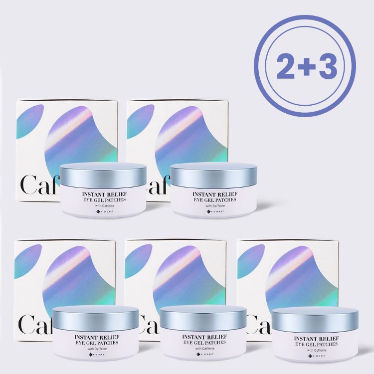 Picture of [Buy 2 Get 3 Free] K-SECRET Instant Relief Eye Gel Patches (CAFFEINE)