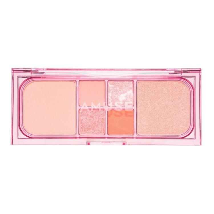 صورة AMUSE VEGAN FACE ALL PALETTE 02 PEACH GLOW