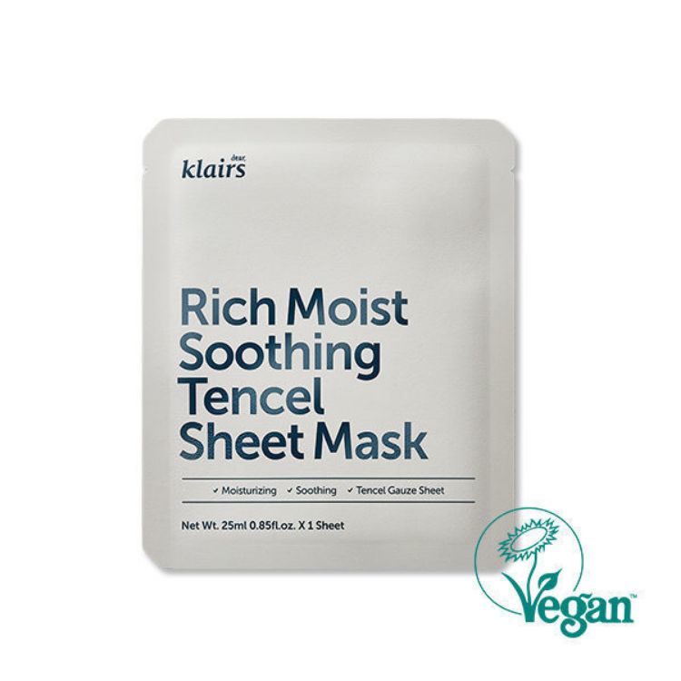Picture of DEAR KLAIRS Rich Moist Soothing Tencel Sheet Mask 25 ml
