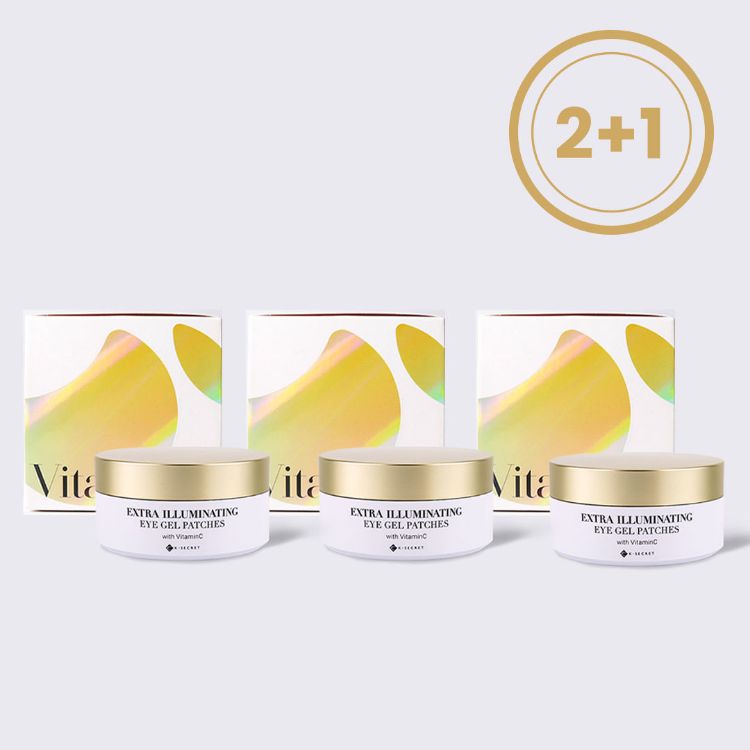 Picture of [Buy 2 Get 1 Free] K-SECRET Extra Illuminating Eye Gel Patches (VITAMIN C)
