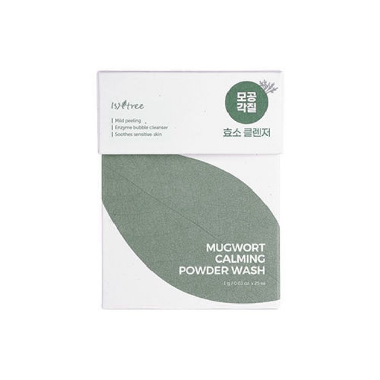 صورة ISNTREE MUGWORT CALMING POWDER WASH 1g 25ea