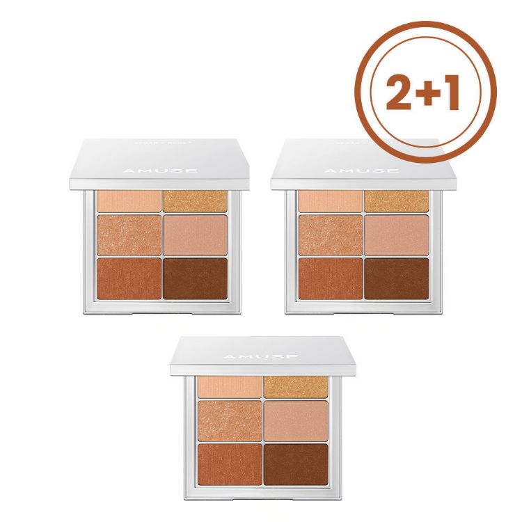 Picture of [Super Sale] BUY 2 GET 1 FREE AMUSE EYE VEGAN SHEER PALETTE 01 SHEER NUDE