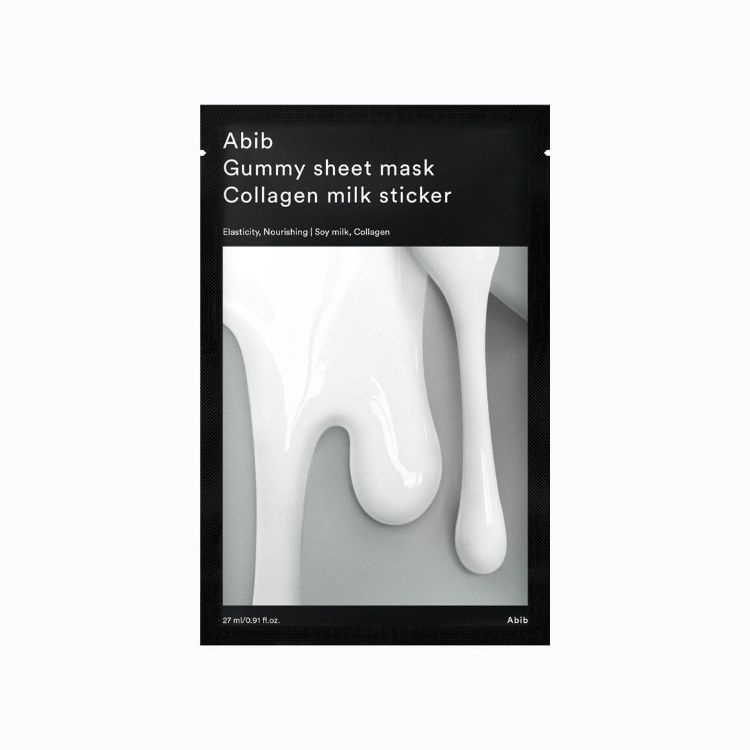 صورة [BOGO] ABIB Gummy Sheet Mask Collagen Milk Sticker 1ea - Renewal