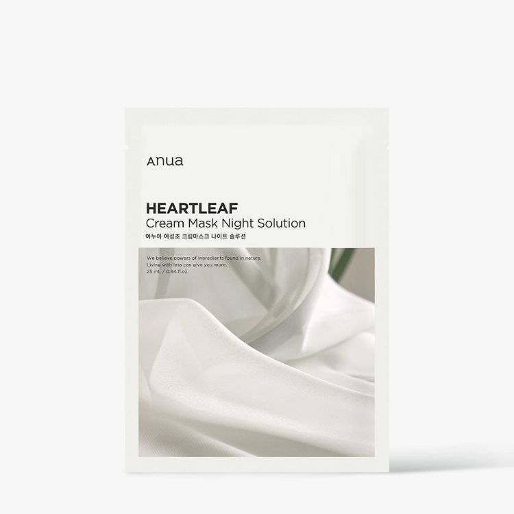 صورة ANUA Heartleaf Cream Mask Night Solution (10PCS)