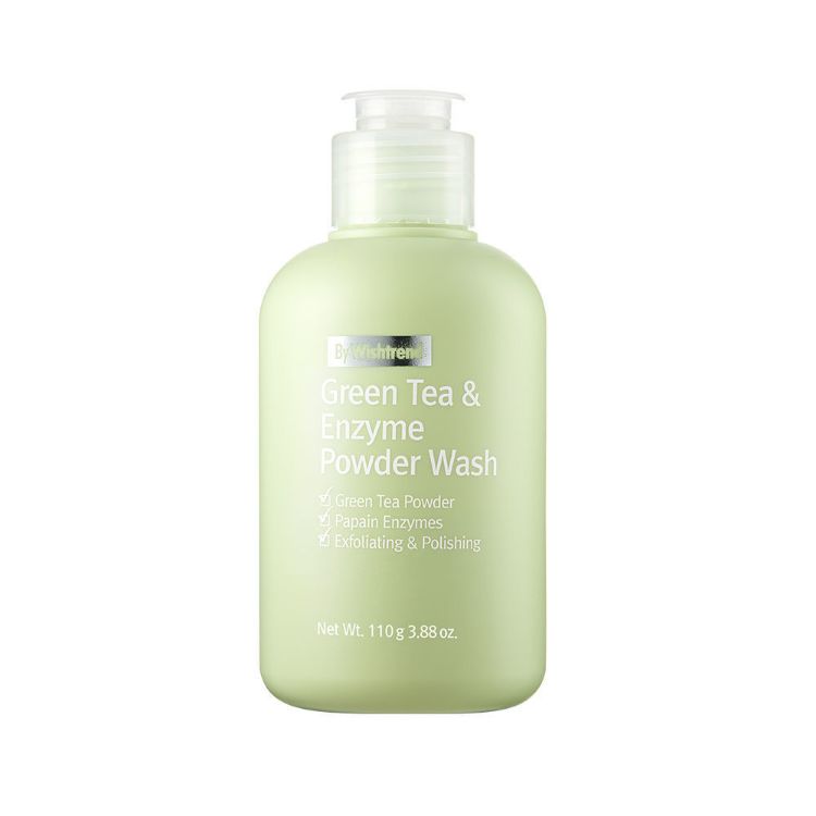 صورة BY WISHTREND Green Tea & Enzyme Powder Wash 110g