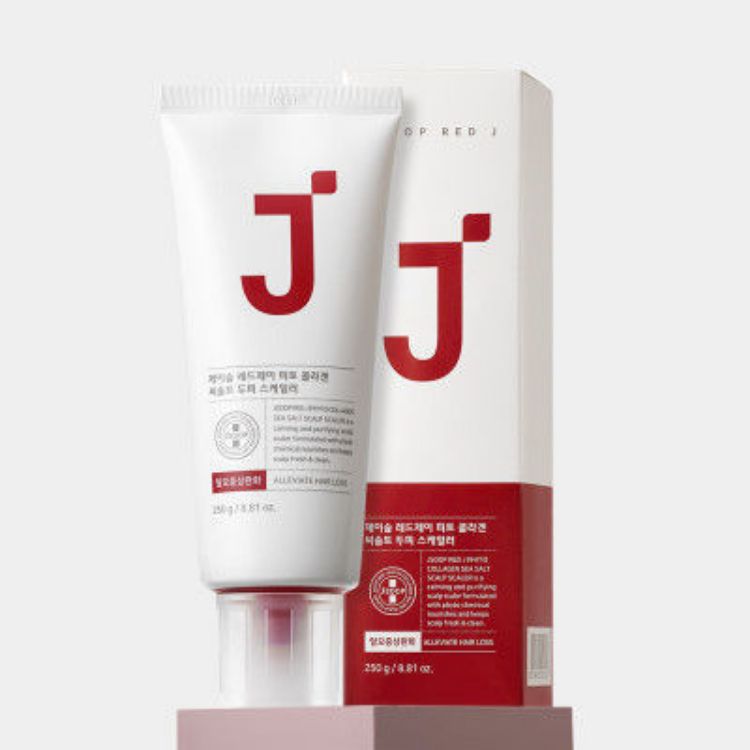 صورة JSOOP RED J PHYTO COLLAGEN SEA SALT SCALP SCALER 250g