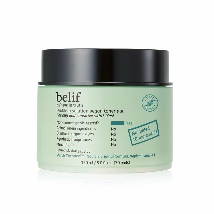 صورة Belif Problem solution vegan toner pad