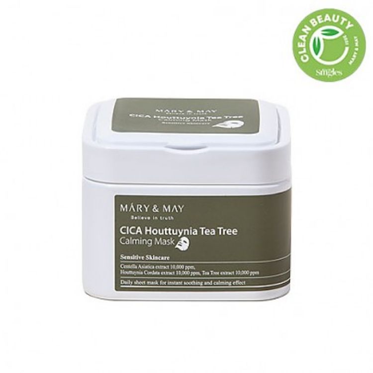 Picture of Mary&May CICA Houttuynia Tea Tree Calming Mask (30ea)