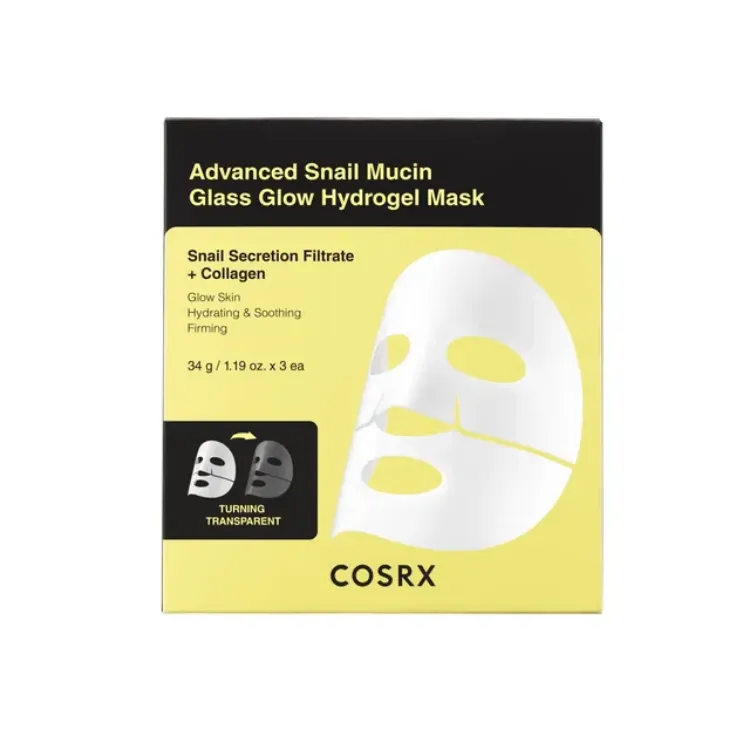 Picture of COSRX Advanced Snail Mucin Glass Glow Hydrogel Mask_3 ea
