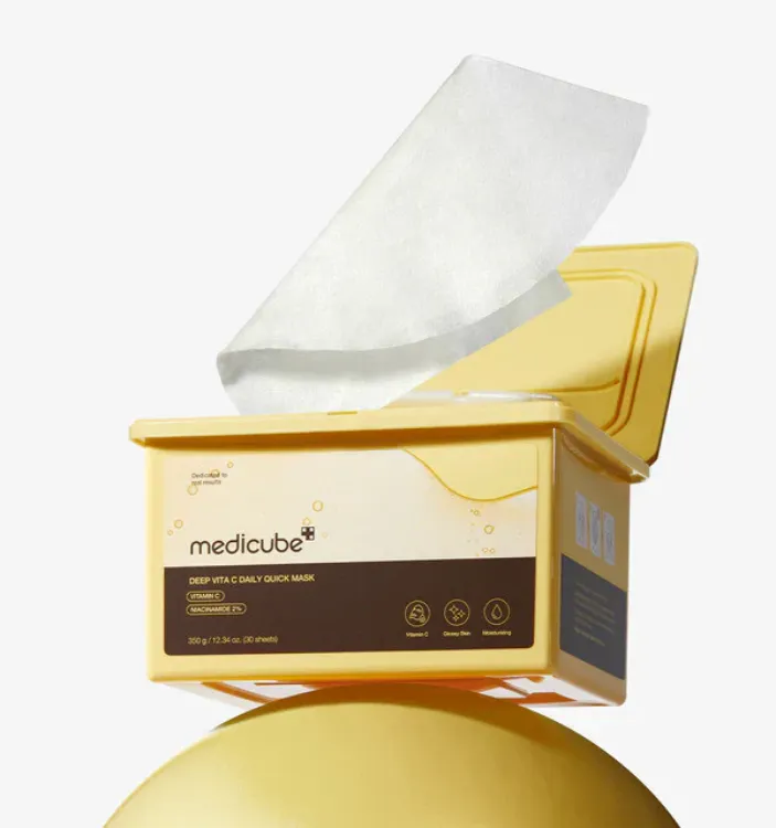 Picture of MEDICUBE DEEP VITA C DAILY QUICK MASK (30pcs)