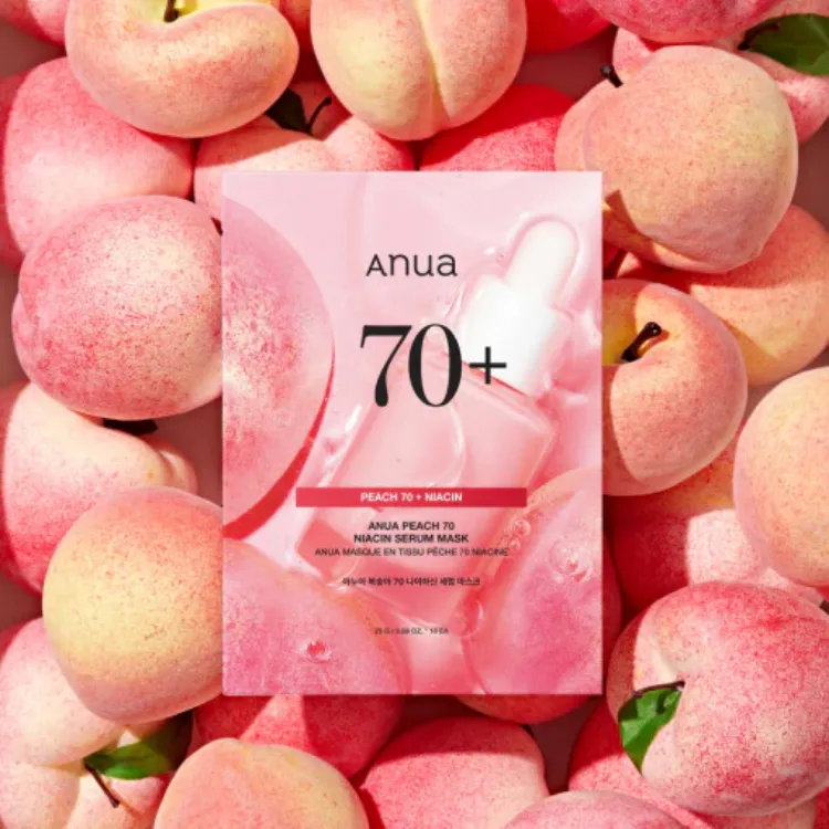 Picture of ANUA PEACH 70 NIACIN SERUM MASK (10ea)
