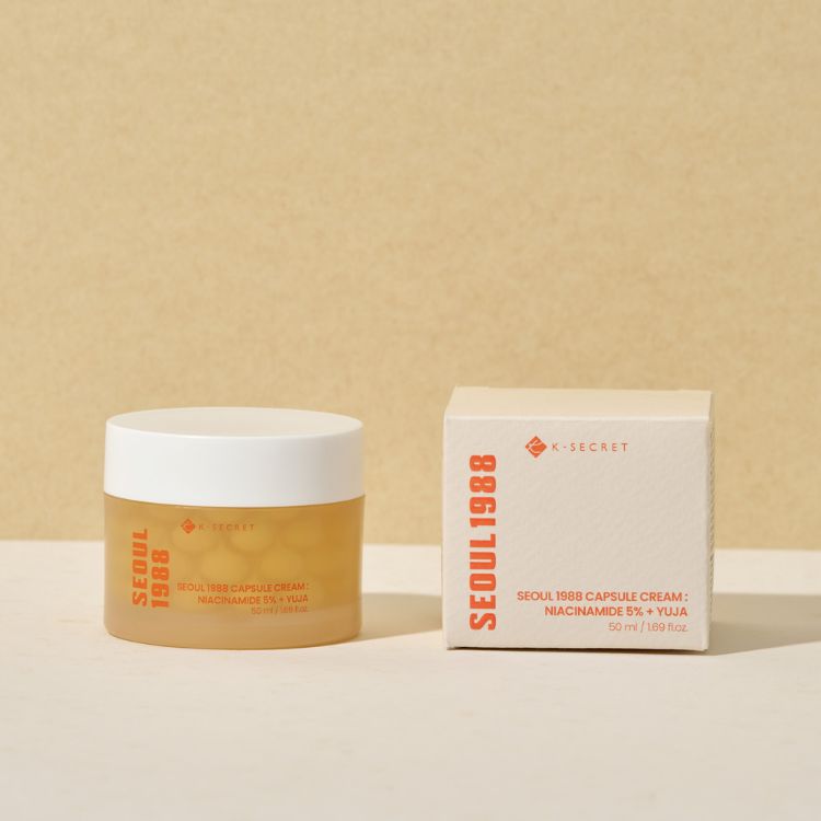 Picture of K-SECRET SEOUL 1988 CAPSULE CREAM : NIACINAMIDE 5% + YUJA 60ml