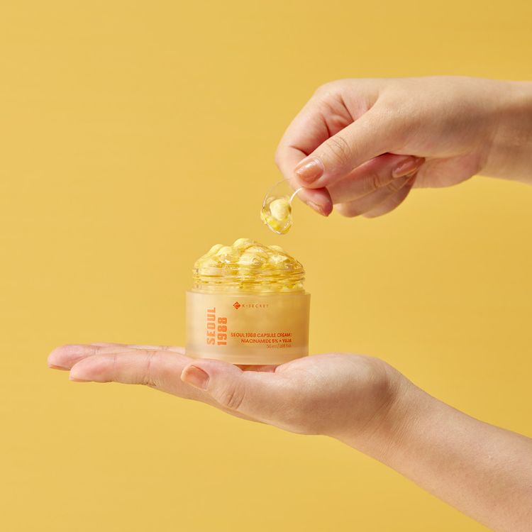 Picture of K-SECRET SEOUL 1988 CAPSULE CREAM : NIACINAMIDE 5% + YUJA 60ml