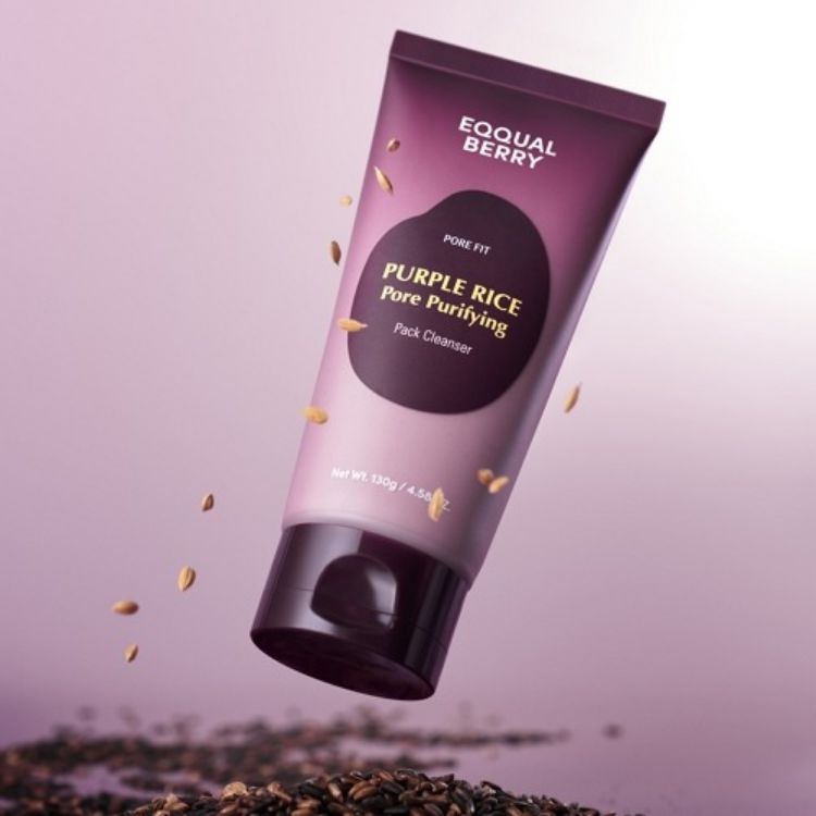 صورة EQQUALBERRY PURPLE RICE PORE PURIFYING PACK CLEANSER 130g