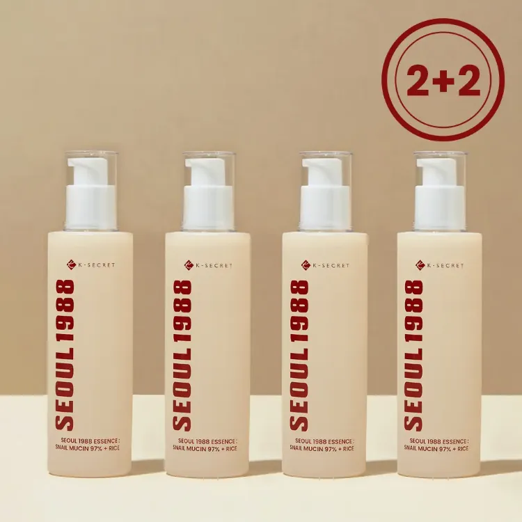 Picture of [Buy 2 Get 2 Free] K-SECRET SEOUL 1988 ESSENCE : SNAIL MUCIN 97% + RICE