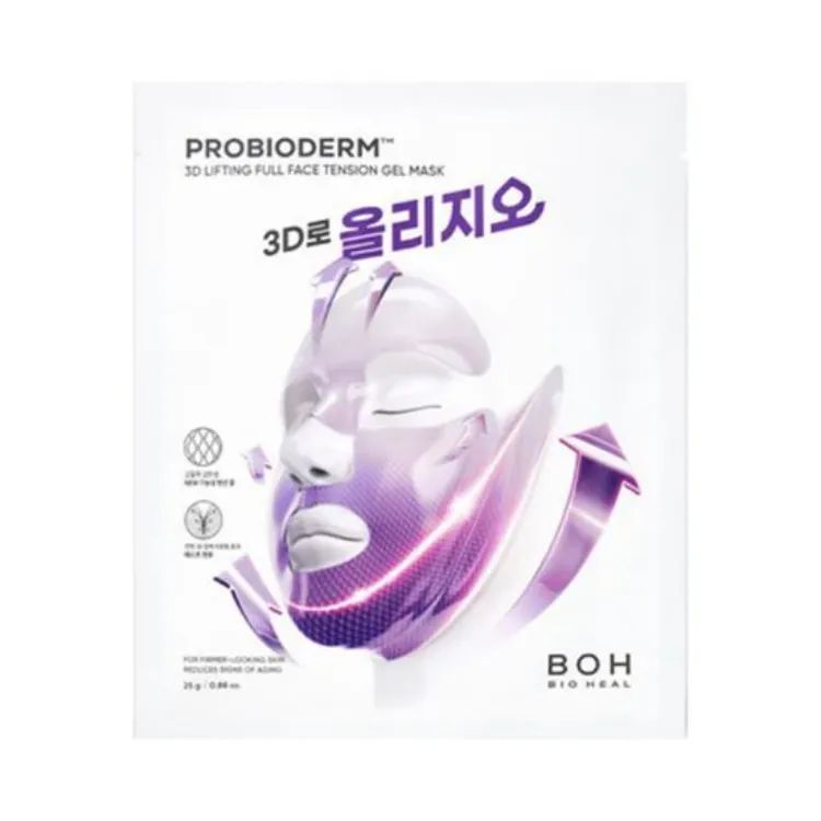 Picture of BIOHEAL BOH Probioderm 3D Lifting Full Face Tension Gel Mask 1P