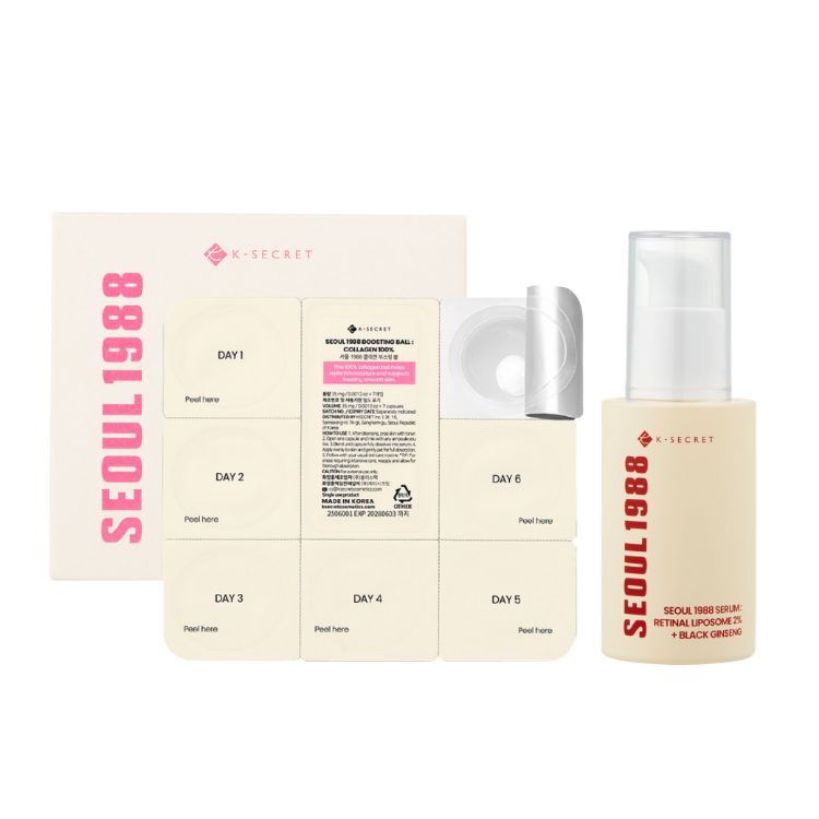 Picture of K-Secret SEOUL 1988 Collagen Ball + Retinal Serum Set