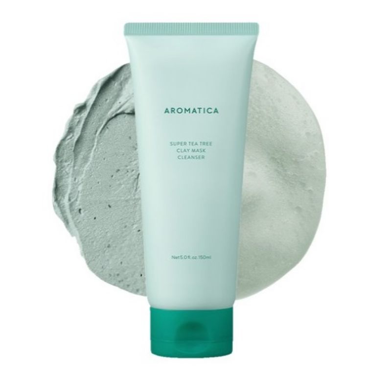 Picture of AROMATICA SUPER TEA TREE CLAY MASK CLEANSER  150ml