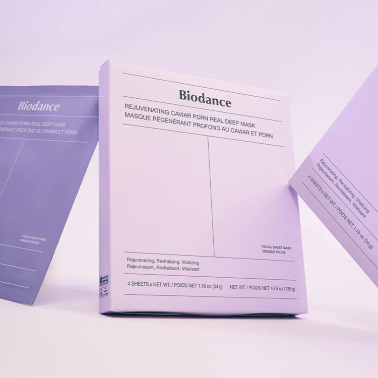 Picture of Biodance Rejuvenating Caviar PDRN Real Deep Mask (4ea) NEW