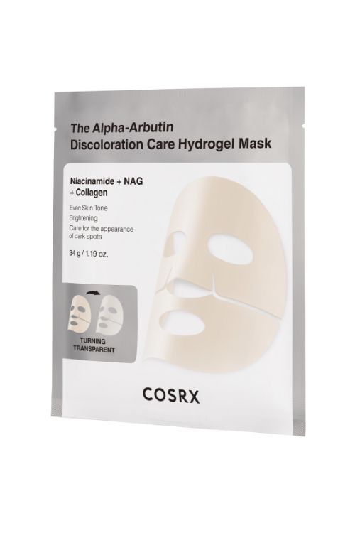 صورة COSRX The Alpha-Arbutin Discoloration Care Hydrogel Mask 34g x 1 ea