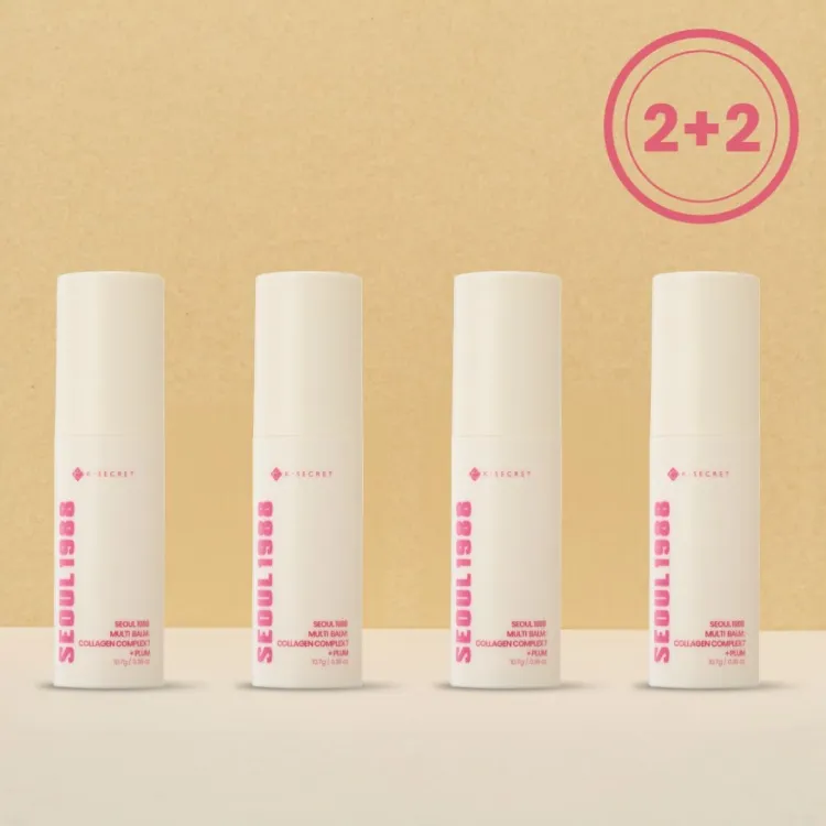 Picture of [Buy 2 Get 2 Free] K-Secret SEOUL 1988 Multi Balm : Collagen Complex 7 + Plum 10.7g 