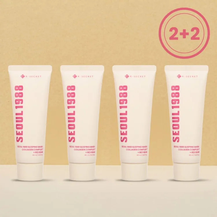 Picture of [Buy 2 Get 2 Free] K-Secret SEOUL 1988 SLEEPING MASK : COLLAGEN COMPLEX 7 + RED BEAN 60ml