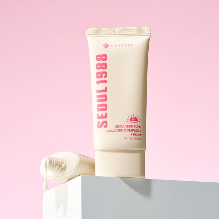 Picture of [Buy 2 Get 2 Free] K-Secret SEOUL 1988 SUN : COLLAGEN COMPLEX 7 + PLUM 50ML 